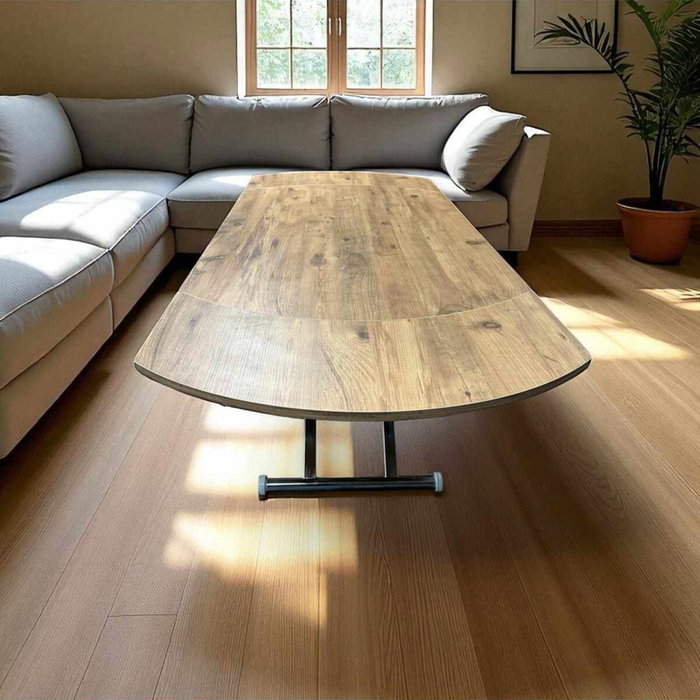 Hanah Home Yan Yari Oval - Pino y Cromo